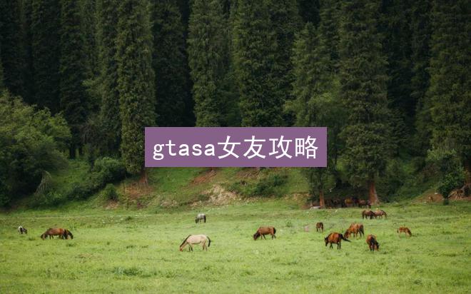 gtasa女友攻略